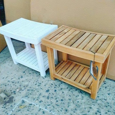 50-249845 White : Ghế Đôn, Ghế Phụ - Phòng Tắm